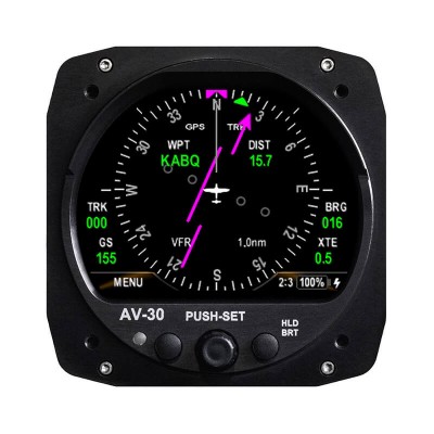 uAvionic, AV-30-C, Horizontal Situation Indicator (HSI), ACS P. N. (#),11-17556b.jpg